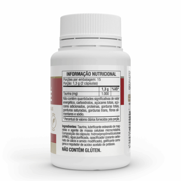 Taurine - 30 Comprimidos